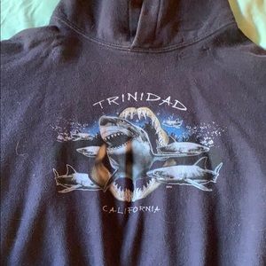 Navy blue hoodie